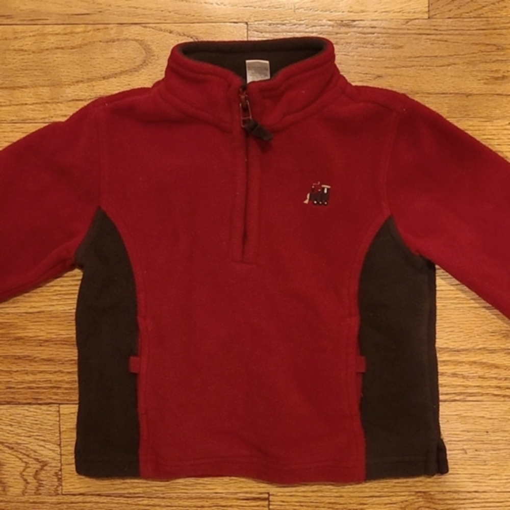 Janie and Jack quarter zip fleece, size 12-18 mo